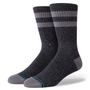 Stance Mens Joven Crew Height Gray Mid Cushion